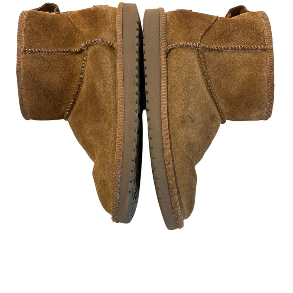 UGG KOOLABURRA Koola Mini Short Boot - Chestnut Size 6 Shearling Boho